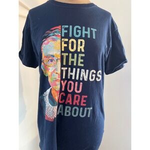 Fruit‎ of the Loom RBG T-Shirt Ruth Bader Ginsburg Graphic Tee Medium